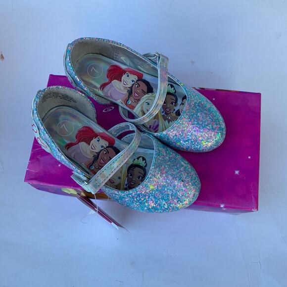 Disney Princess Ballet Shoes Size 7 Toddler Girls NWT - Picture 1 of 8